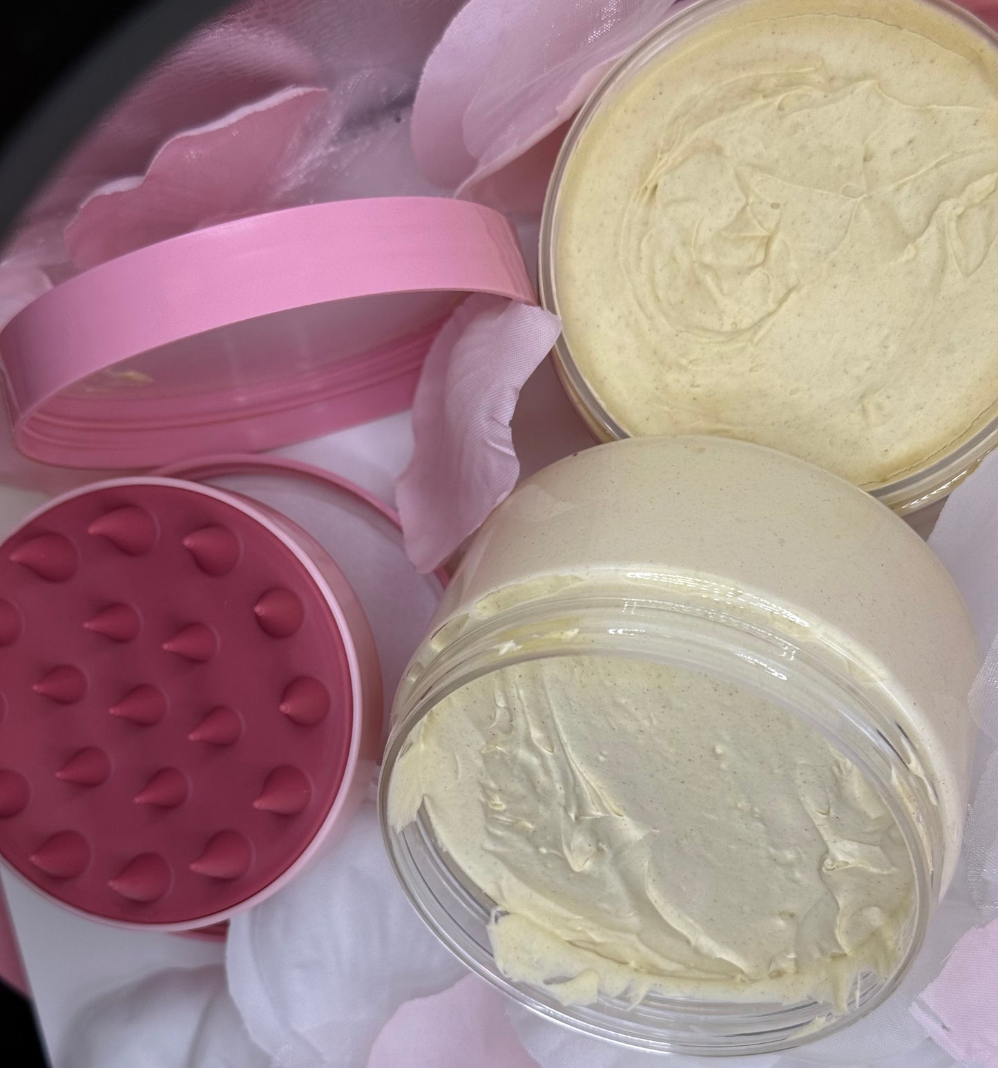Rich & Creamy Hair Butter: Natural Oils, Hydrating Treatment