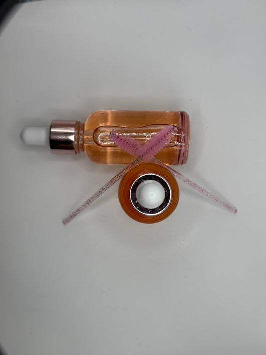 Batana Oil Eyelash Growth Serum: Cold Pressed, 100% Pure